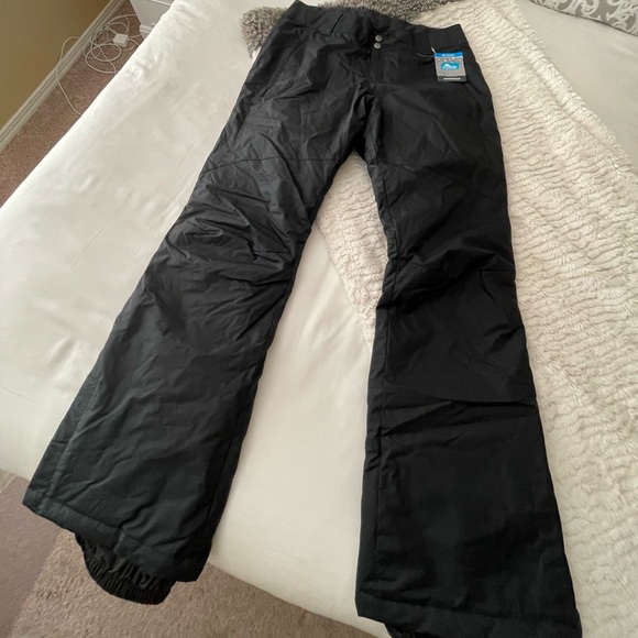 NEW! Columbia Women’s Black Chestnut Mountain Pant (size regular M medium) - Picture 2 of 10